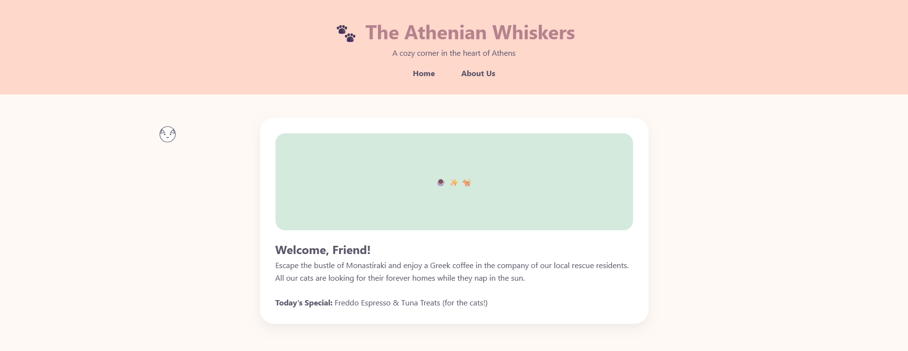 Demo Project Cat Cafe